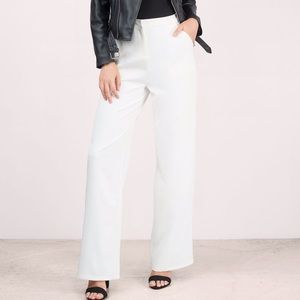 White Palazzo Pants - NWT